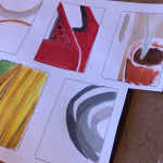 Learn how to create paintings using shapes