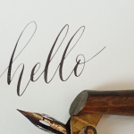 Learn How to Create Faux Calligraphy