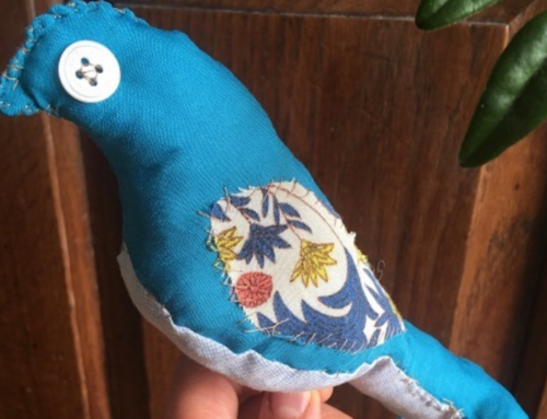 Learn How to Make a Fabric Bird