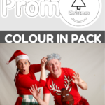 Tiddly Prom Christmas Activity and Colour in Packs