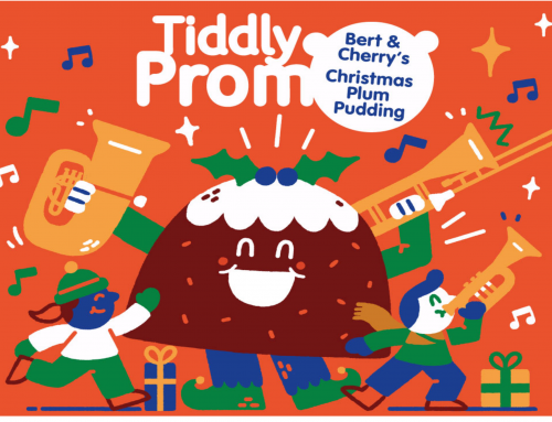 Tiddly Prom: Bert a Cherry a’i Plwm Pwdin Nadolig